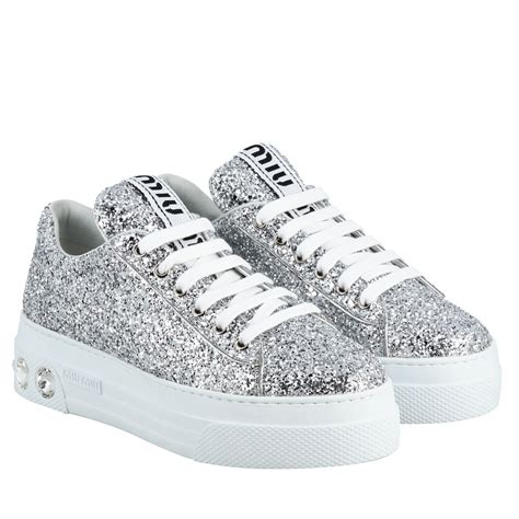 miu miu rhinestone shoes|miu mi u sneakers.